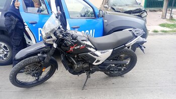 La moto en la que