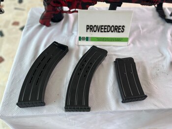 Sujeto detenido en Kennedy tenía un cargamento de munición - crédito cortesía