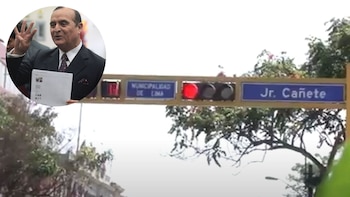 Vladimiro Montesinos y el jirón