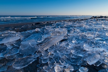 Toyokoro Ice Beach, en Japón