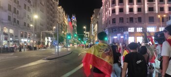 Calle Gran Vía pasado Callao