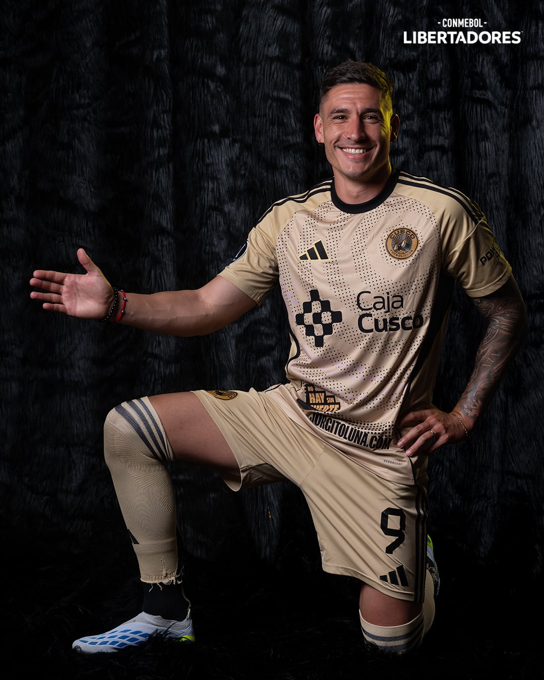 A Conmebol Libertadores destacou a qualidade e o nível de Facundo Callejo. Crédito: Instagram Conmebol Libertadores.