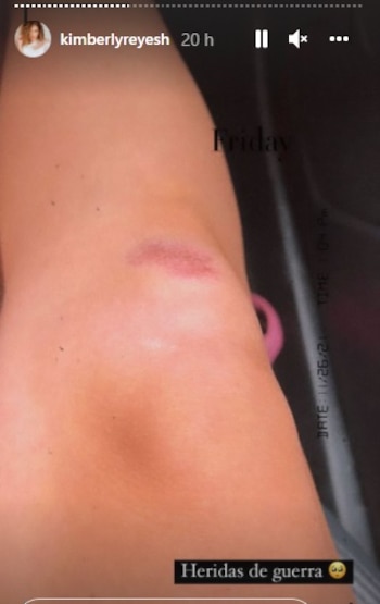 Historias en Instagram de Kimberly