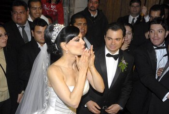 Marco Chacón y Maribel Guardia