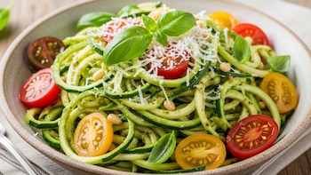 La receta de tiras de calabacín que puedes tener lista en solo 10 minutos: un plato saludable y perfecto para el verano