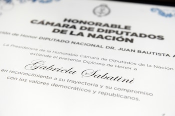 Gabriela Sabatini fue reconocida en