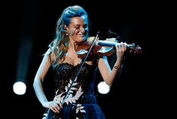 La violinista Nicola Benedetti asumió