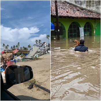 Otis calles y personas afectadas