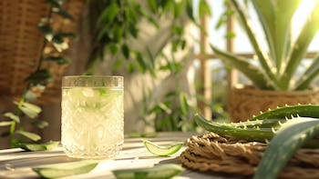 El gel de sábila, rico