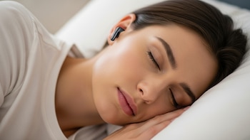 Dormir con auriculares: los riesgos silenciosos que advierten los expertos sobre su uso nocturno