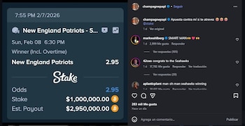 Drake presumió su apuesta antes