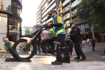 La mayoría de los vehículos secuestrados durante los controles en CABA fueron motovehículos