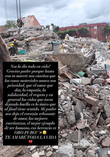 Los mensajes del periodista para despedir a su padre conmueven a sus seguidores - crédito José Fernando Patiño / Instagram