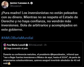 El panista rechazó mensaje de