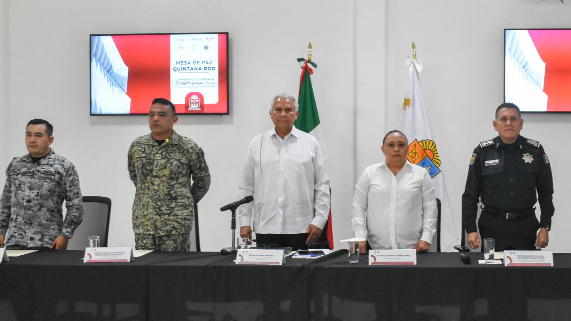 Capturan a cuatro policías por presuntamente entregar a jóvenes a un grupo criminal en Quintana Roo. Fiscalía de Quintana Roo