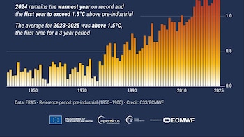 VÍDEO: 2025 fue el tercer