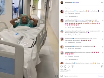 Operan de urgencia a Ivonne Reyes tras su accidente en 'Supervivientes' (Instagram)