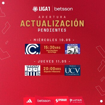 Actualización de los encuentros de la fecha 6 y 7, correspondientemente.