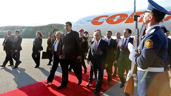 Nicolás Maduro en Azerbaiyán (AFP)