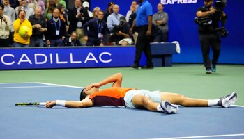 Alcaraz accedió a las semifinales