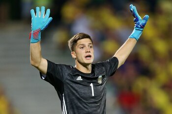 El arquero de Banfield es