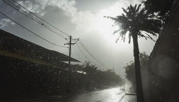La predicción del estado del tiempo en San Francisco de Macoris (Imagen ilustrativa Infobae)
