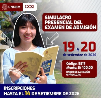 Los resultados servirán para detectar materias que requieren mayor preparación y mejorar la administración del tiempo durante la evaluación - Créditos: San Marcos.