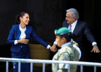 Mexican President-elect Claudia Sheinbaum and
