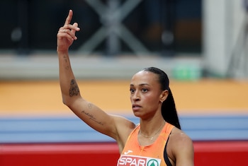 La atleta gallega Ana Peleteiro