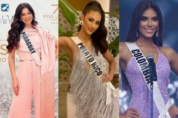 Estas son las tres mujeres que pasaron al top 10 del Miss Universo. (Foto: Instagram)