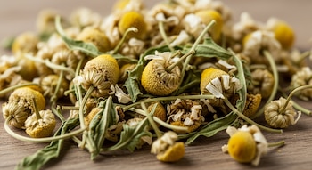 La flor de manzanilla figura