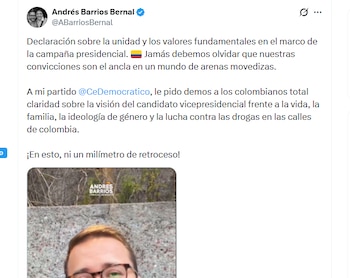 El concejal de Bogotá pidió