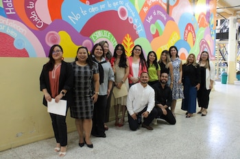 Un conjunto de murales, realizados