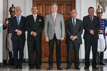 El presidente de Ecuador Guillermo