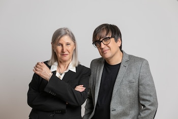 Silvia Bacher y Tomás Balmaceda
