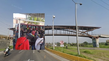 Un grupo indígena emberá ingresó