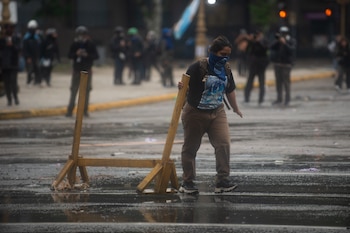 5° Marcha Federal Universitaria - Congreso - Incidentes