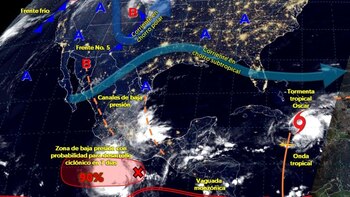 Estos sistemas meteorológicos determinarán el