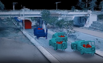 Reconstrucción de qué pasó con el autobús 1531 en el caso Ayotzinapa. ( Forensic Architecture)