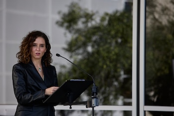 Isabel Díaz Ayuso, presidenta de la Comunidad de Madrid.
(Jesús Hellín/Europa Press)