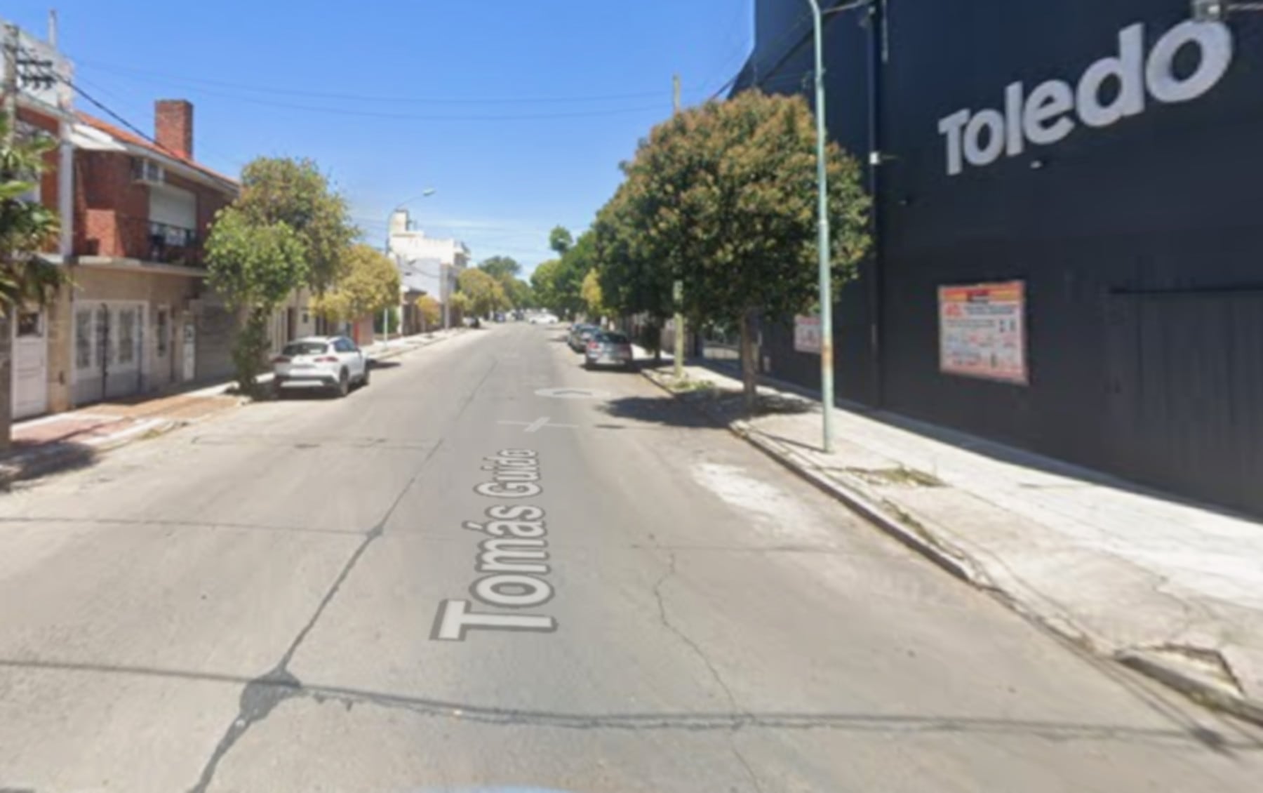 Vista de la calle Tomás Guido al 1100 en Mar del Plata, donde una pareja de jubilados sufrió un robo en su domicilio. (Google Maps)