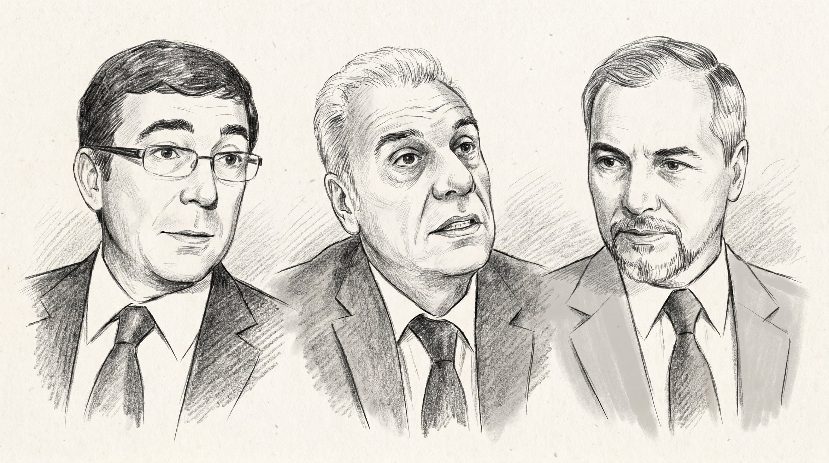 Javier Di Santo, Daniel Miralles y Luis Pizarro fueron destituidos como fiscales por su fallida intervención en el caso Dalmasso (Imagen Ilustrativa Infobae)
