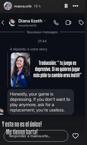 Maeva Orlé exhibió uno de