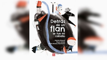 "Detrás de un flan se