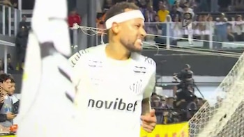 Neymar se lesionó ante Palmeiras y publicó una fuerte carta contra el encargado del campo de juego del Santos: “El peor césped”