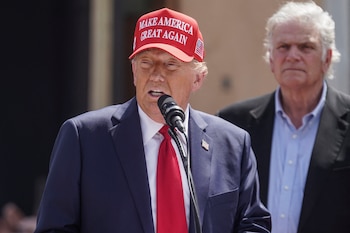 Trump viaja a Georgia para