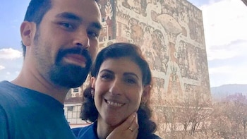 Jorge Álvarez Máynez y Karina