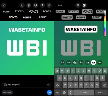 Edición de Estados en WhatsApp.