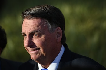 Bolsonaro presentó un recurso ante la Justicia electoral de Brasil en contra de su inhabilitación política. (FOTO: EFE/Andre Borges)