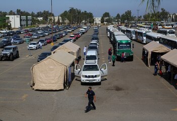 En Tijuana también se vacunó a empleados de maquiladoras (Foto: Jorge Duenes/Reuters)